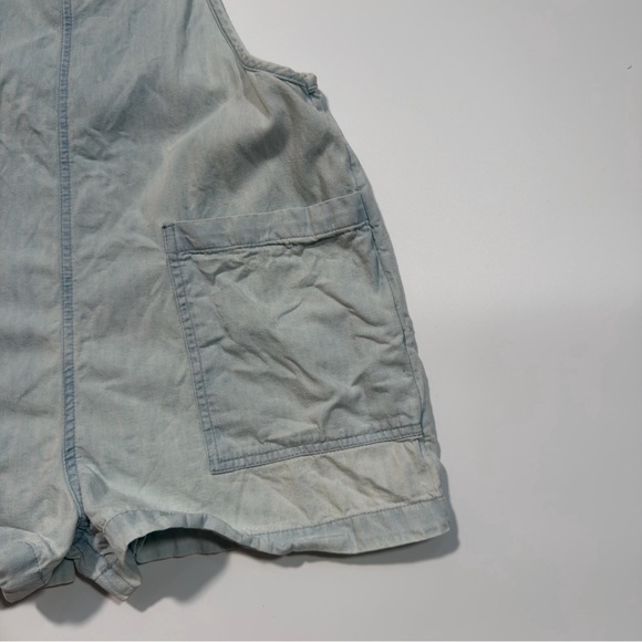 Aerie Womens Light Blue Denim Romper Size XS - Picture 4 of 11